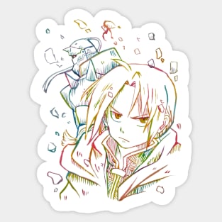 Elric Brothers Sticker